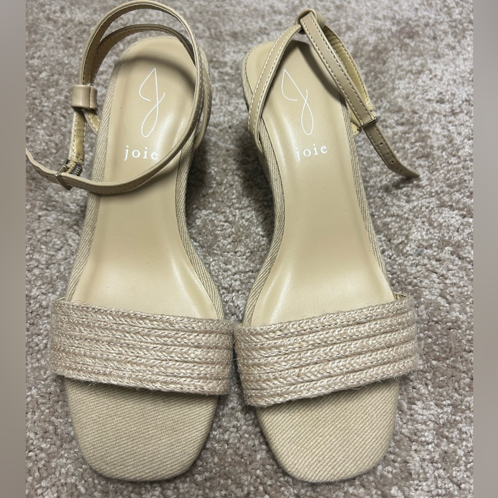 NWOT Joie Lila Espadrille Wedges